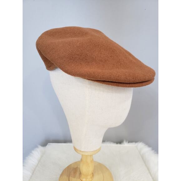 RARE DARK BROWN Size XL - Kangol 504 Wool Felt Hat‎ - Picture 1 of 7
